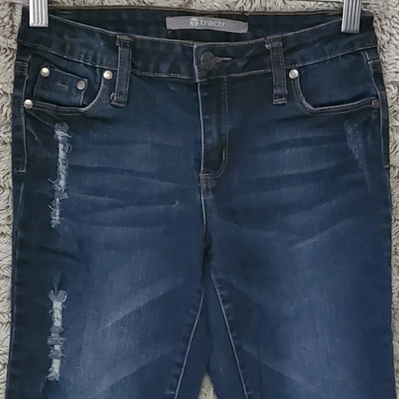 Tractr Distressed Jeans Size 14 - Picture 3 of 3